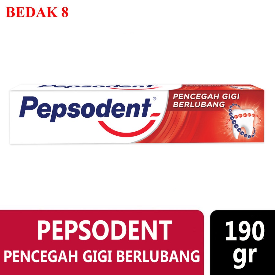 Pepsodent Pasta Gigi Pencegah Gigi Berlubang 190 gr