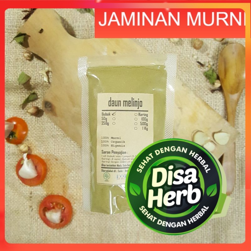 

DAUN MELINJO BUBUK 100 GRAM - Gnetum Gnemon - MURNI - JSR - REMPAH - PREMIUM QUALITY