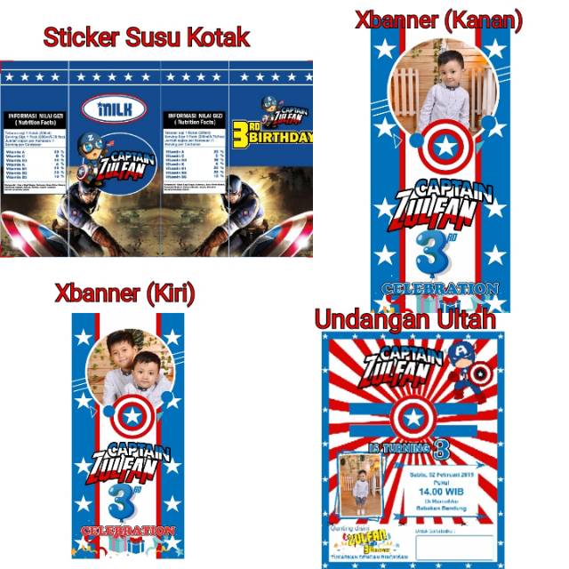 Undangan Ulang tahun Anak / Undangan Ultah / Ultah Anak