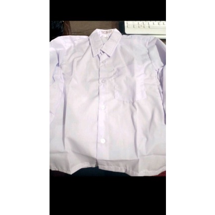 

Baju Seragam sekolah putih ukuran L