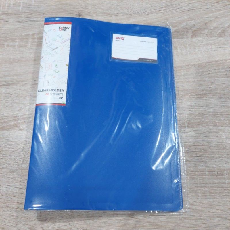 

Clear Holder Folio 60 Lembar Folder one / Display Book 60 Lembar
