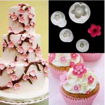 COOKIE CUTTER BLOSSOM / CETAKAN KUE BLOSSOM / PLUNGER CUTTER BLOSSOM