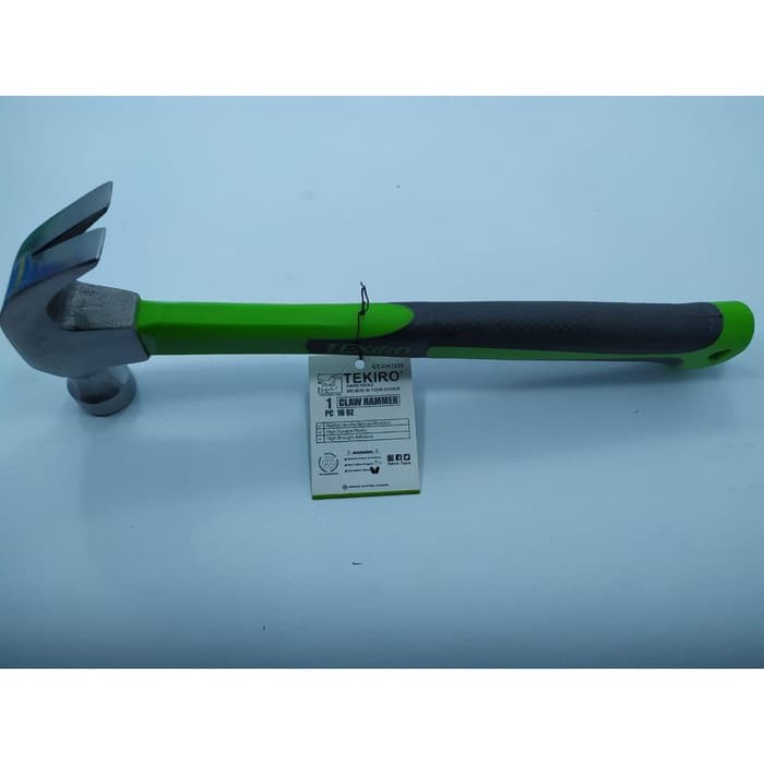 Tekiro Palu Kambing Gagang Fiber 8oz - Martil Fiber 8 oz