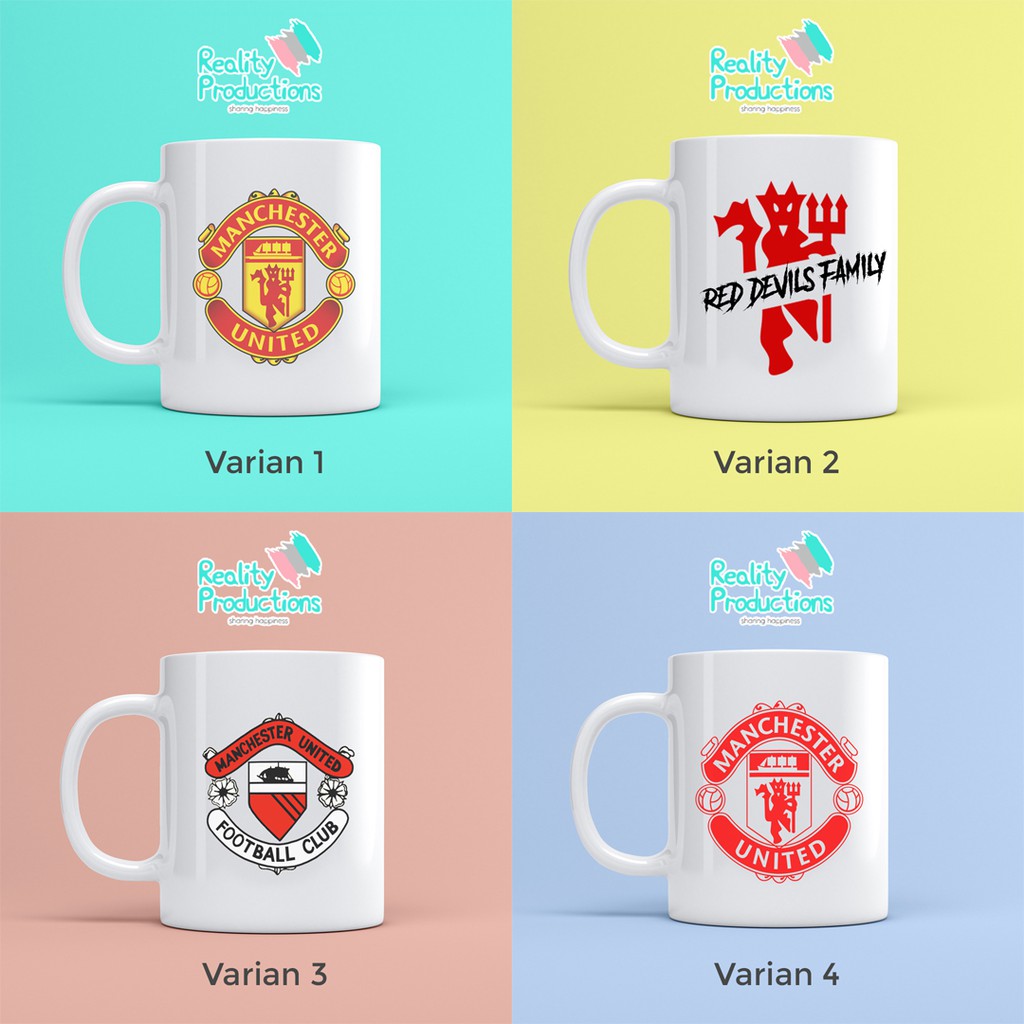 Merchandise Mug Gelas Cangkir Manchester United