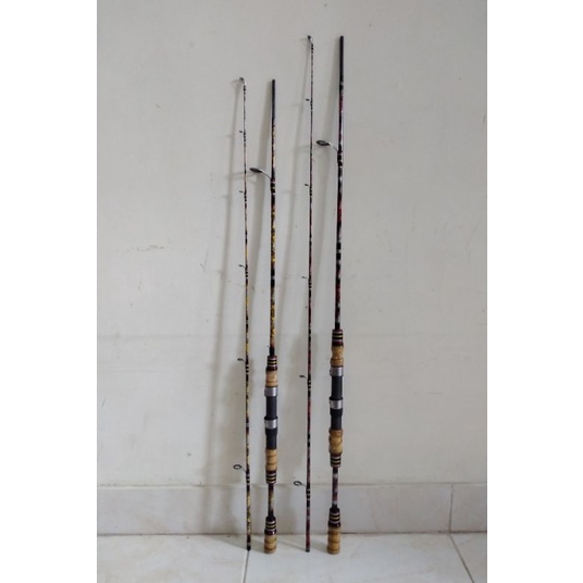 Joran Bambu Cendani Airbrush Special For Casting #alatpancing #joranpancing #fishingtackle