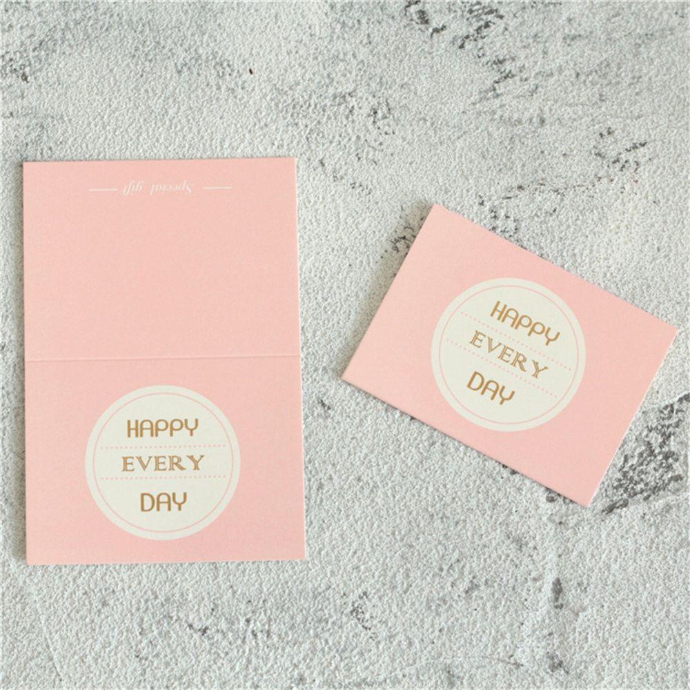 Solighter Kartu Ucapan Mini Kado Ulang Tahun Wedding Wishing Card Wish Card