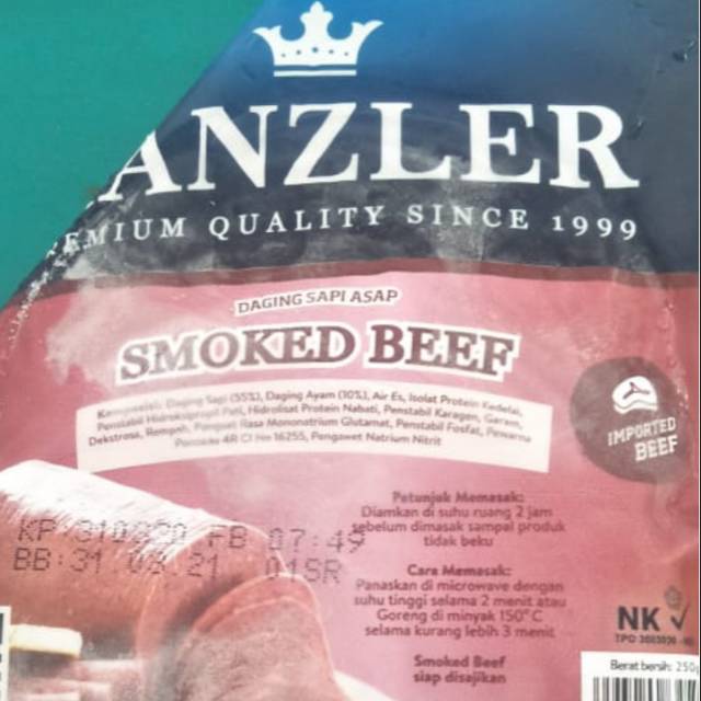 

Smoked Beef