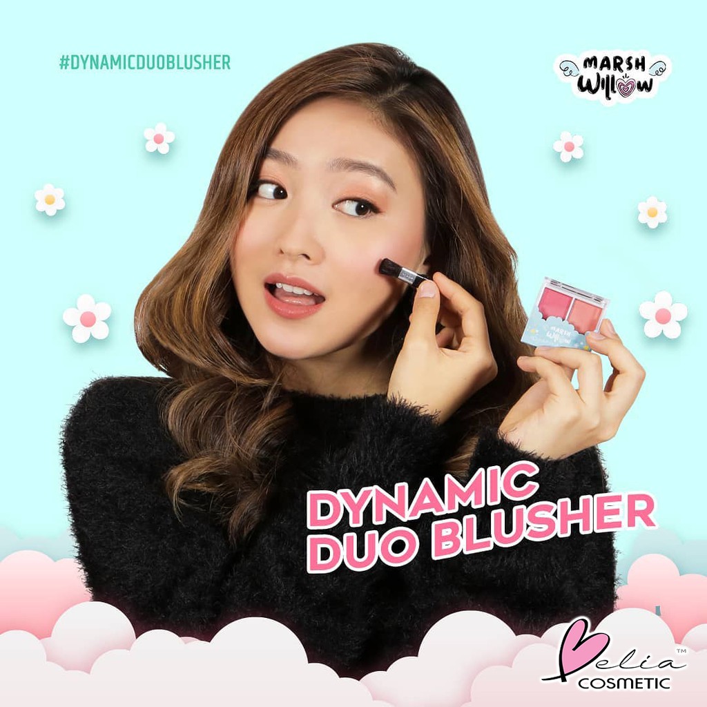 BELIA MarshWillow Dynamic Duo Blusher | Blush On Matte