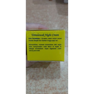 CREAM SJ TEMULAWAK / SIN JUNG TEMULAWAK ORIGINAL BPOM 10G