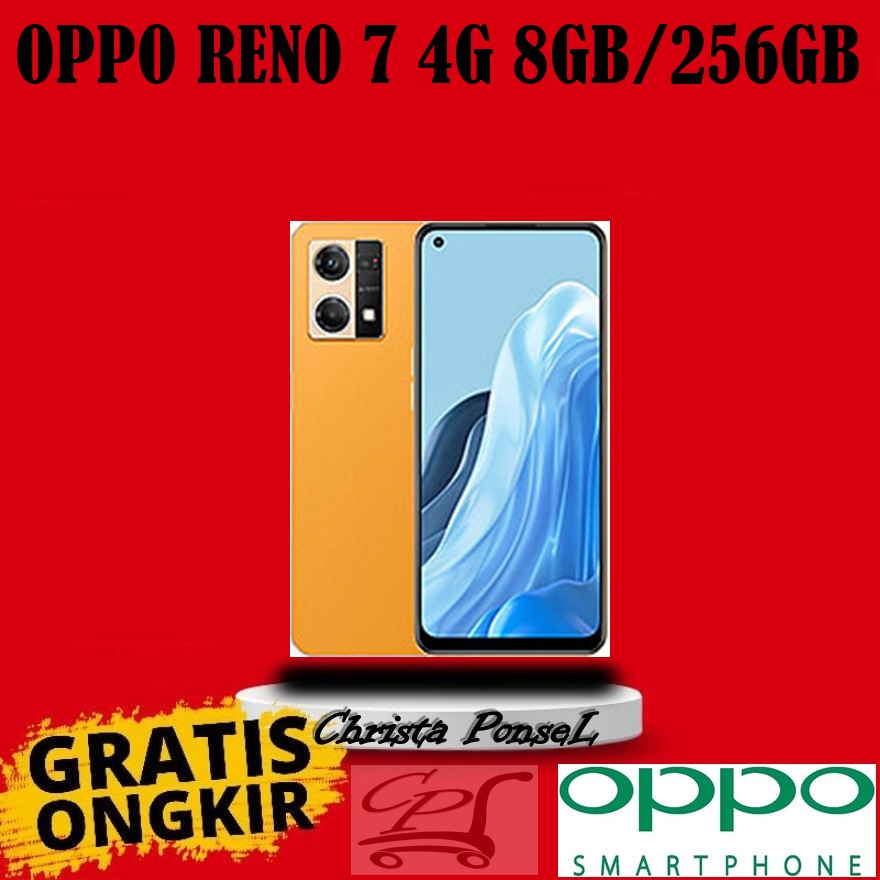 Oppo Reno 7 4G 8GB/256GB Ram 8GB Internal 256GB Garansi Resmi
