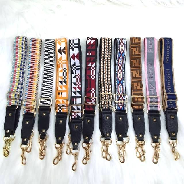 bagstrap fashion adjustable kanvas 3,8cm tas tali panjang selempang strap tas AUS