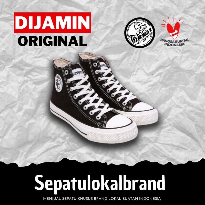 Sepatu Warrior Hermes High / Low