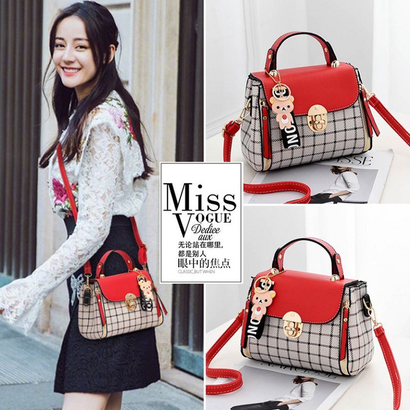 (BISA COD) Vyctoria VOS387 Tas Selempang Wanita Import Handbag JTF387 BQ2046 EL200 CR7041 LT1275 2046 1275 7041 200 387