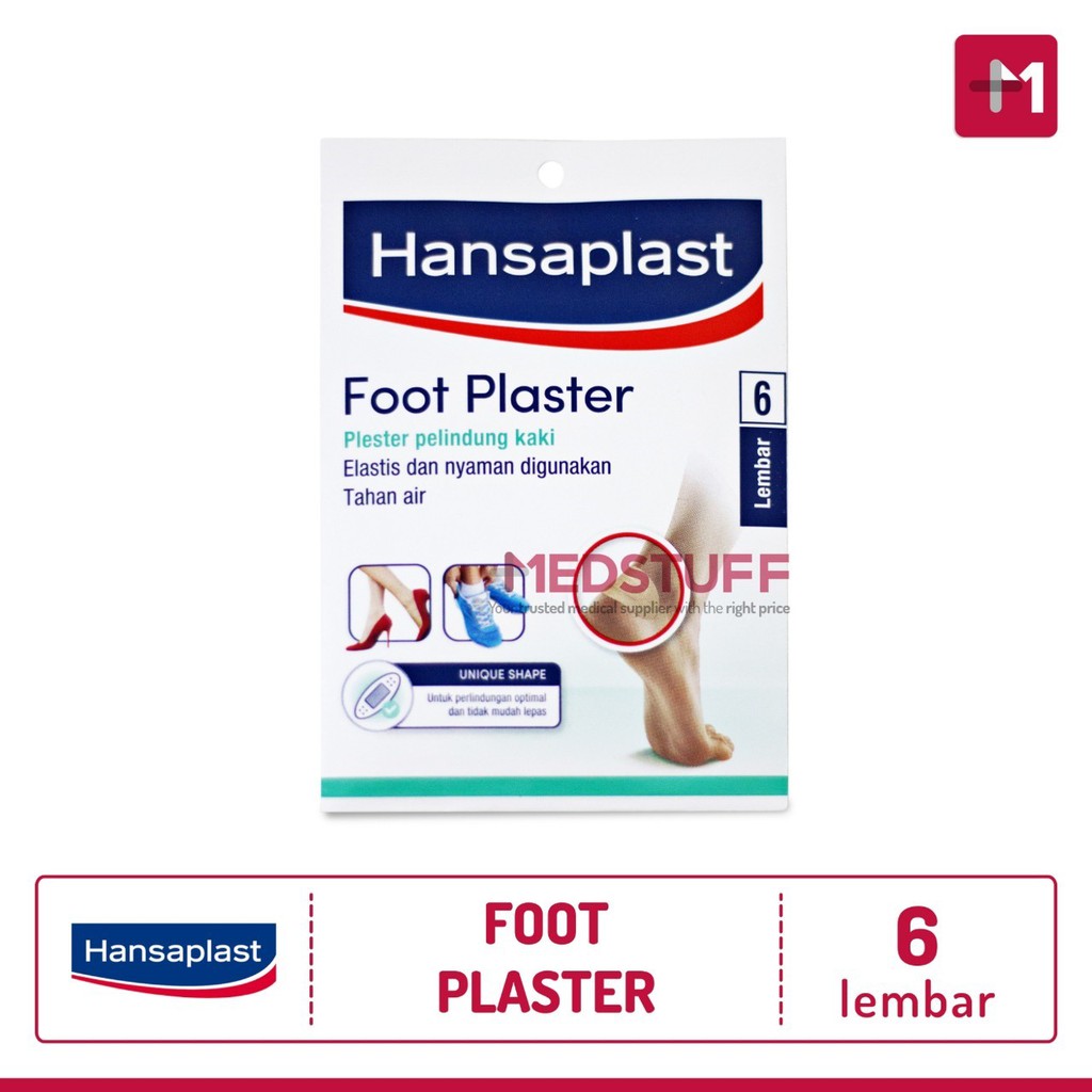 Hansaplast Foot Plaster Amplop Plester Luka Kaki Shopee Indonesia