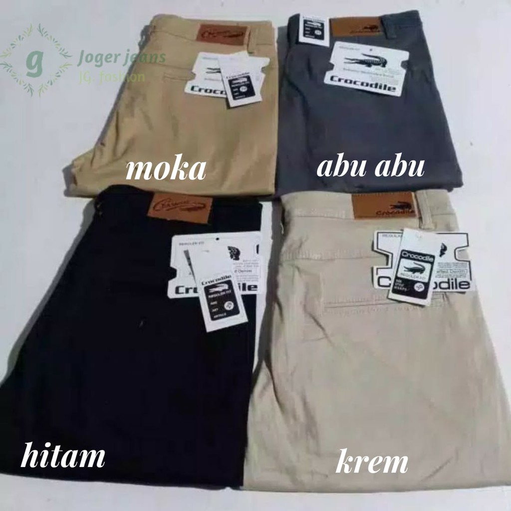 CELANA PANJANG KATUN CHINO CHINO / CELANA KANTORAN KATUN CHINO seze 27-38 COD