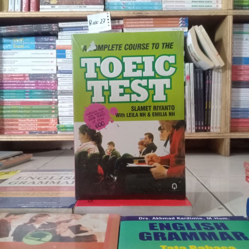 obral buku bahasa Inggris // toefl // grammar // idioms // learning // dictionary original berkualitas-Toeic test