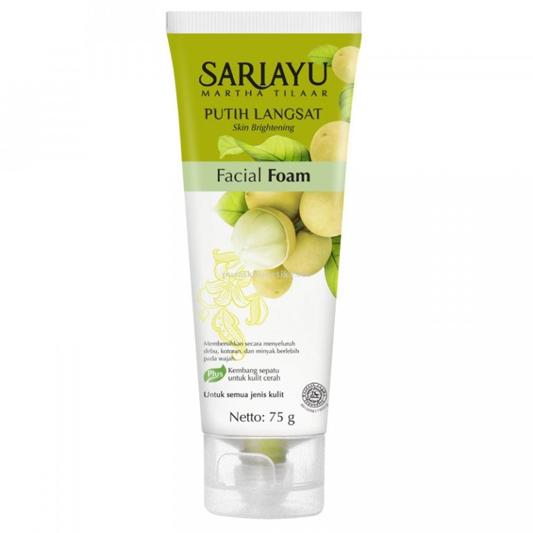 SariAyu Facial Foam Putih Langsat 75gr