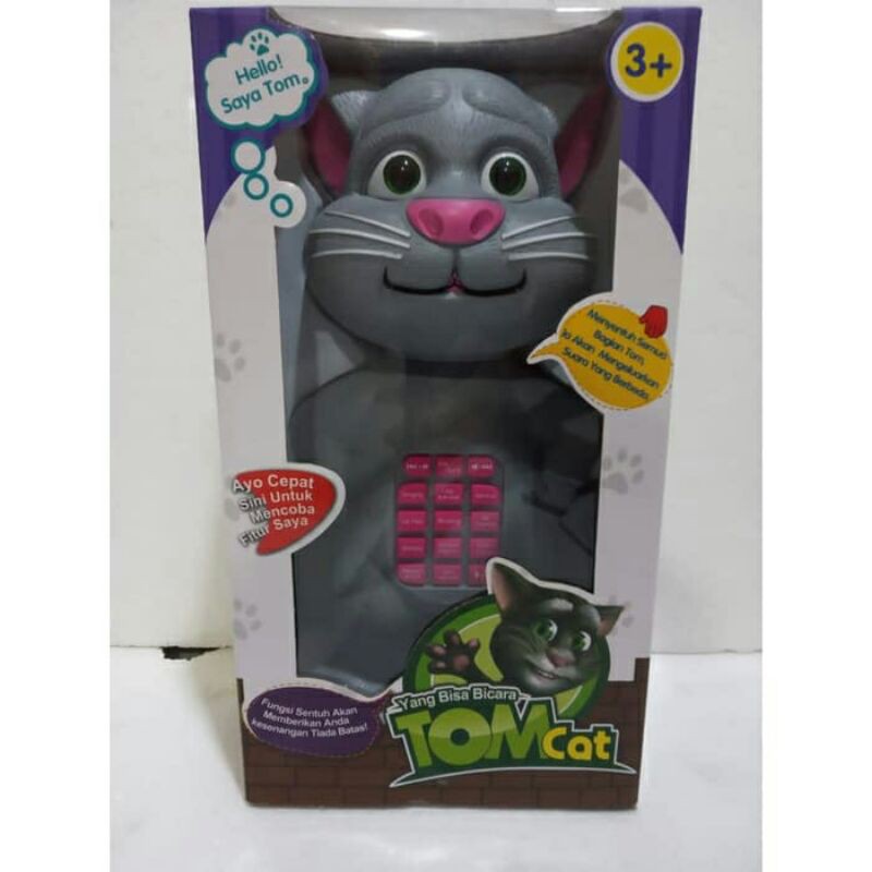Talking TomCat/Mainan anak bisa menirukan suara/Kucing bisa bicara