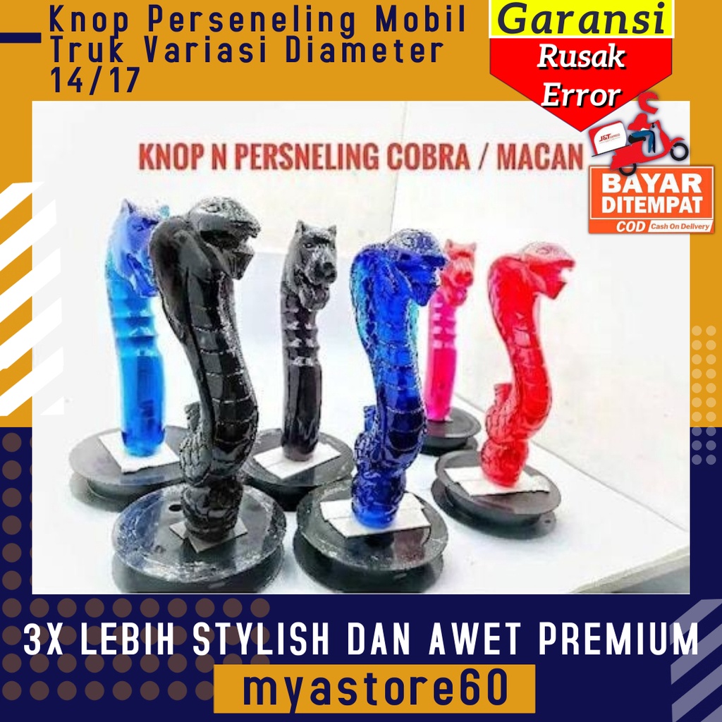 Knop Perseneling Knob Perseneling Pedal Semua Mobil Truk Knob Tongkat Transmisi Variasi Disel Universal Variasi Diameter 14/17