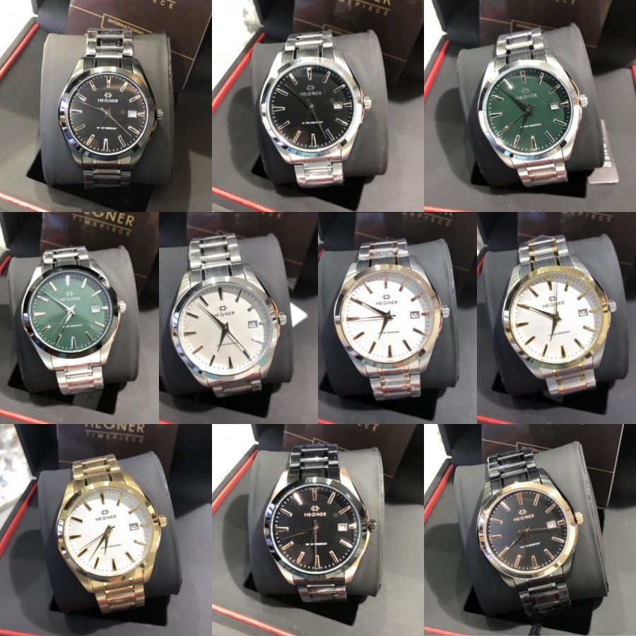 JAM TANGAN PRIA HEGNER 1678 HW 1678G ORIGINAL