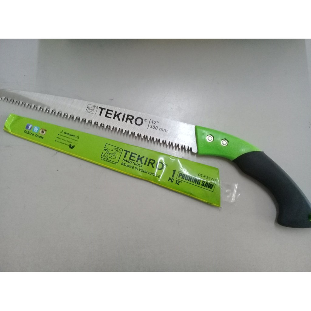 Tekiro Gergaji Pohon 12 Inch / Gergaji Dahan 12 Inch / Gergaji Rambutan 12 Inch