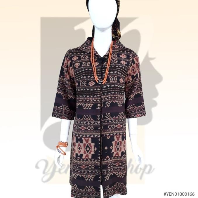 Dress Tenun Ikat NTT Maumere Original