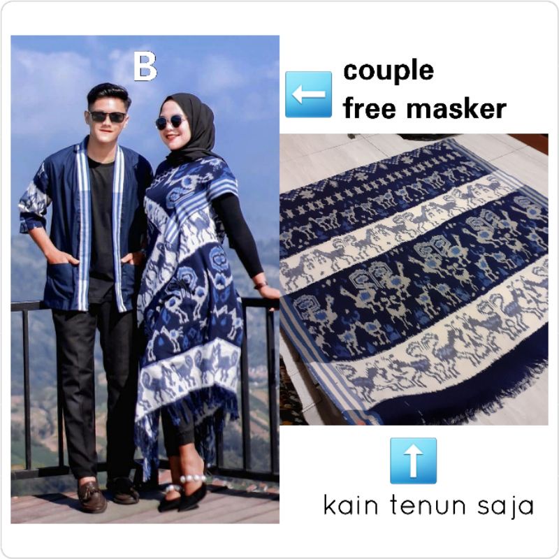 Couple tenun jepara original tenun baju tenun jepara CP19