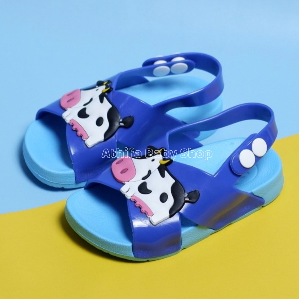 Sepatu Sandal Anak Perempuan Laki Usia 6 Bulan 1 2 3 Tahun Sendal Gunung Karet Balita Bayi Cowo Cewe