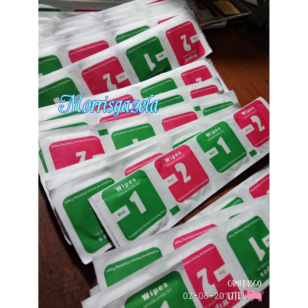 kertas pembersih layar gadget 2in1 terakhir