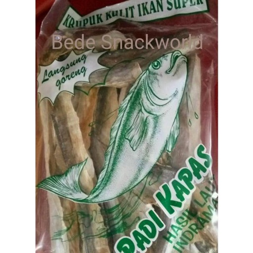 

Kerupuk Kulit Ikan super "padi kapas