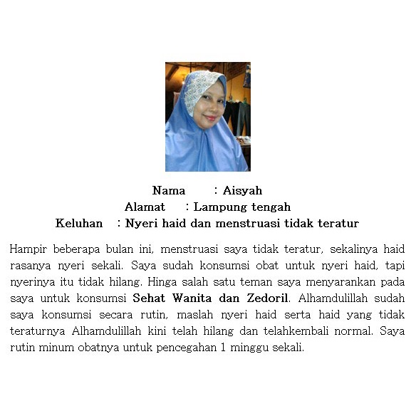 Obat Herbal Pelancar Haid - Obat Melancarkan Menstruasi Sehat Wanita Kapsul 100% Original-8