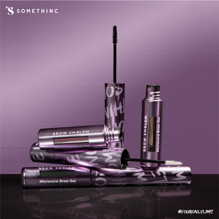 ★ BB ★  SOMETHINC Brow Emblem Microcara Brow Gel Waterproof - Browcara Gel - Eyebrow