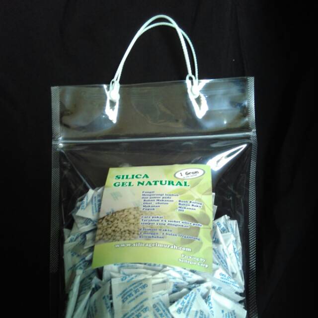 

Promo Grosir Silicagel natural silika gel alami Khusus Bahan Pangan / Makanan /Kue