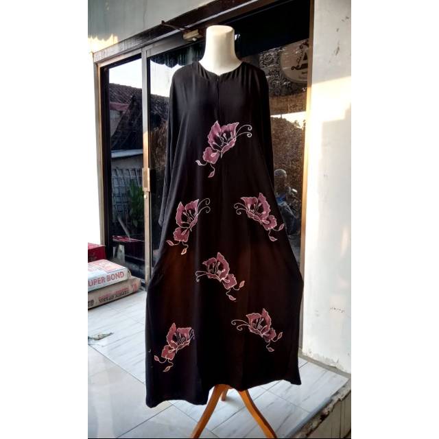 

Gamis lukis tulis tangan