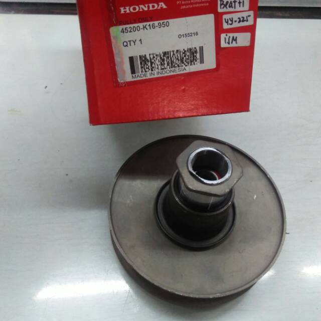 Puly pully pulley sliding set assy beat fi non esp kode barang k16 KZL