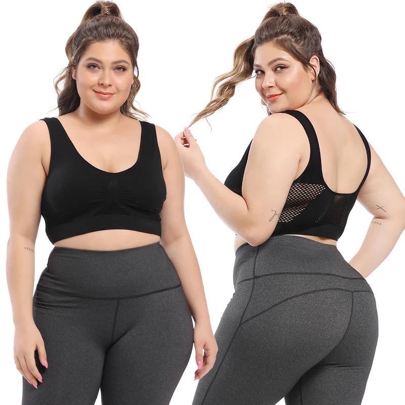 Lollybelle- Sport Bra Wanita Jumbo - Bra Wanita Plus Size dan Big Size Fit To 4XL - Daily Bra Tanpa 