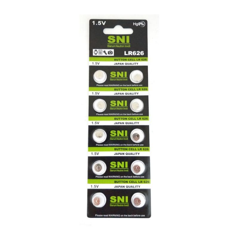 Baterai SNI LR626 Original Baterai LR626 377 AG4