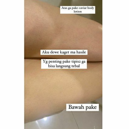 BIBILOP - Caviar Body Cream and Gold Serum - Missflolaks