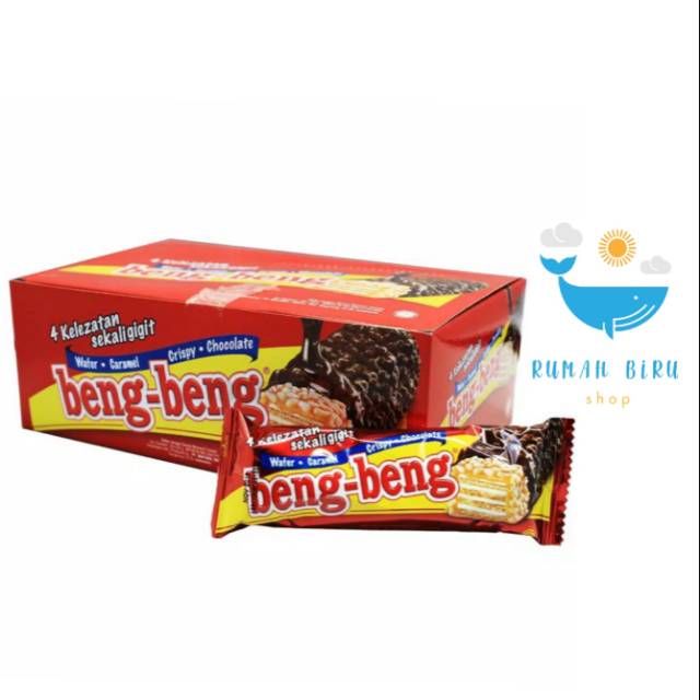 

Beng Beng Chocolate Crispy Wafer Box (20 pcs)