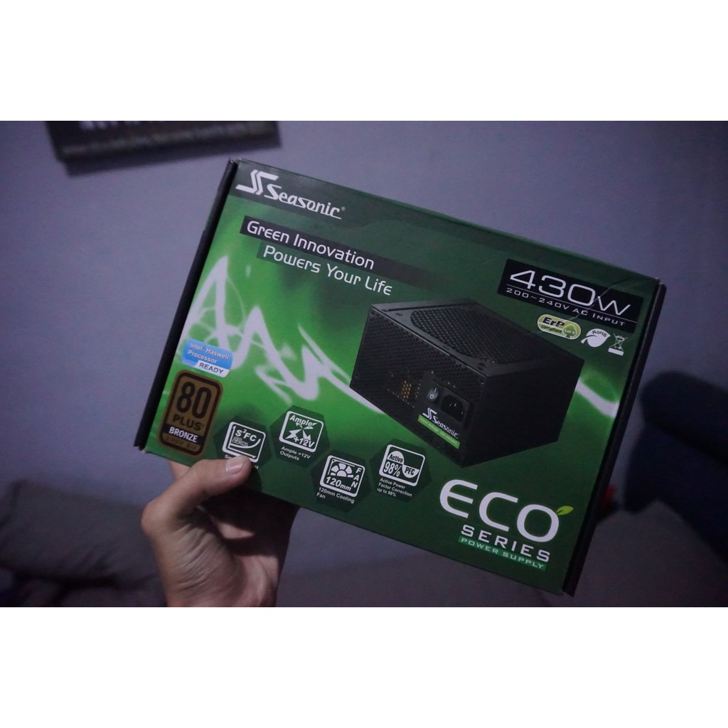 Seasonic 430W 80+ Bronze Power Supply Pure PSU
