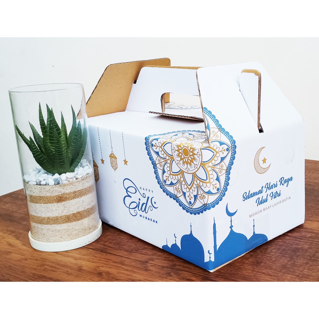 

Kardus Parsel Jinjing Lebaran Box Parcel Tenteng Idul Fitri Dus Packaging Sembako Lebaran 27x18x15 cm