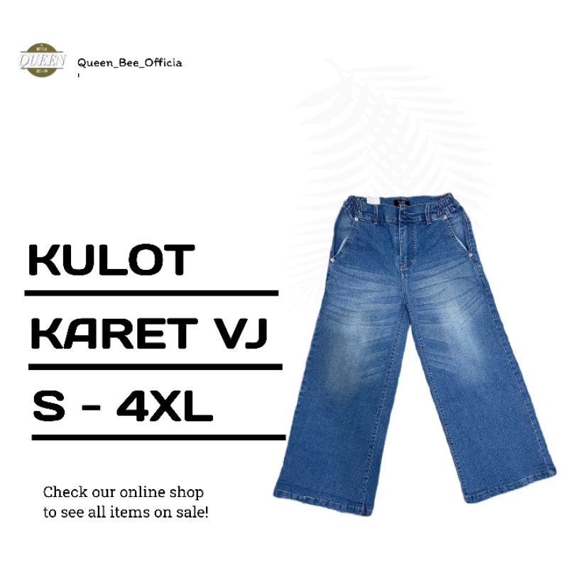 KULOT JEANS JUMBO /SMLXL-6xl/ORIGINAL VJ JEANS ESSENTIALS