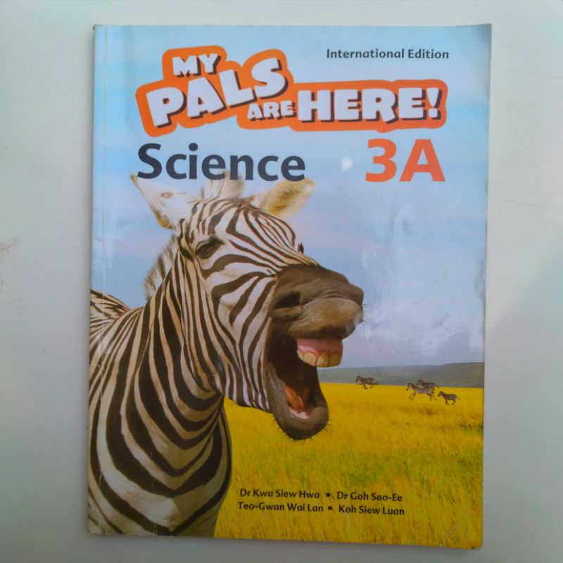 Buku pelajaran sekolah SD Kelas 3 My Pals are Here Science 3A International Edition Marshall Cavendi