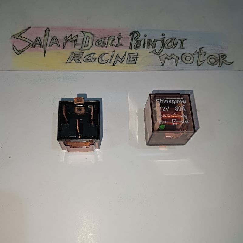 RELAY KLEKSON MOTOR 4 KAKI RACING 12 V RILEY RILEI