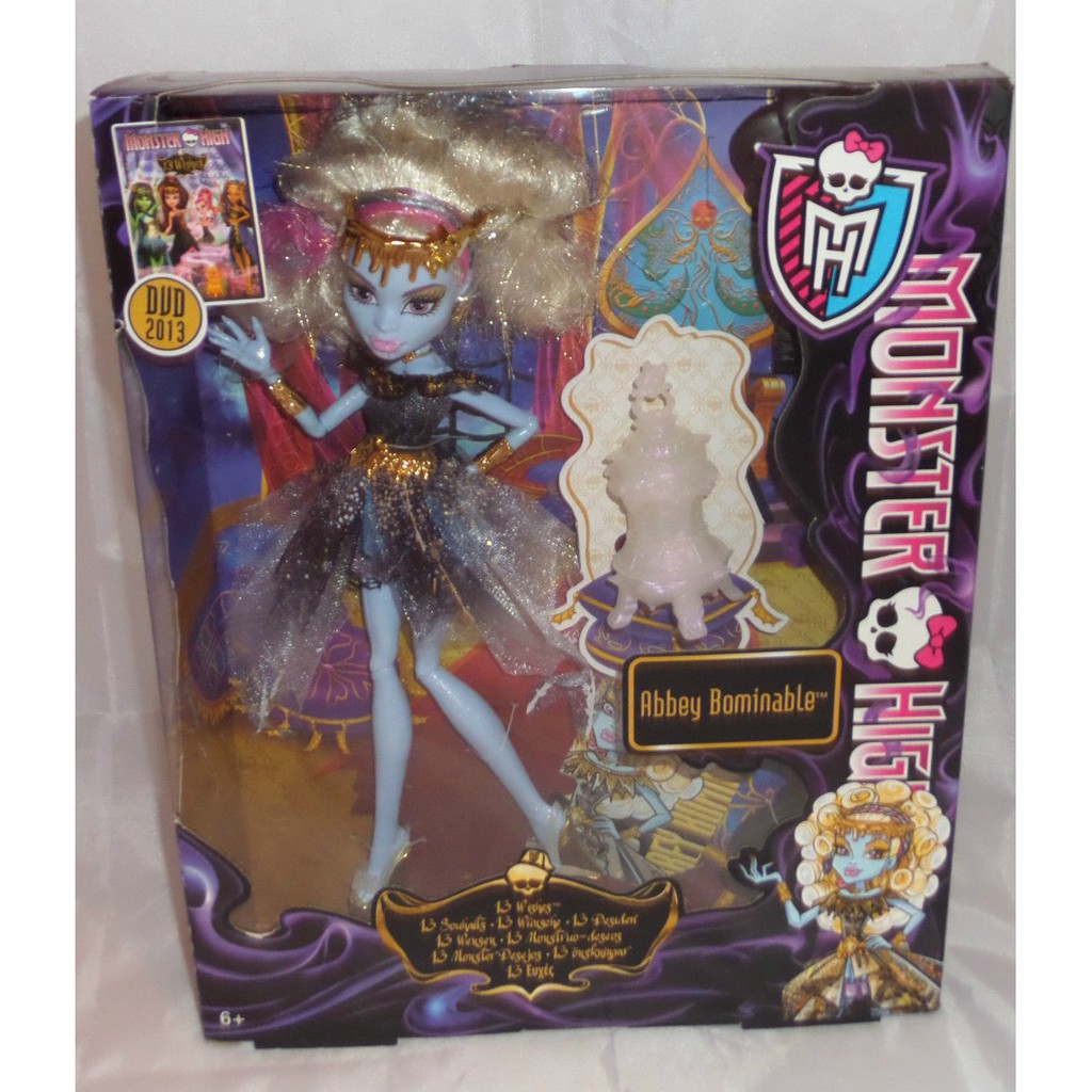 Dijual Monster High 13 Wishes Abbey Bominable Doll Diskon