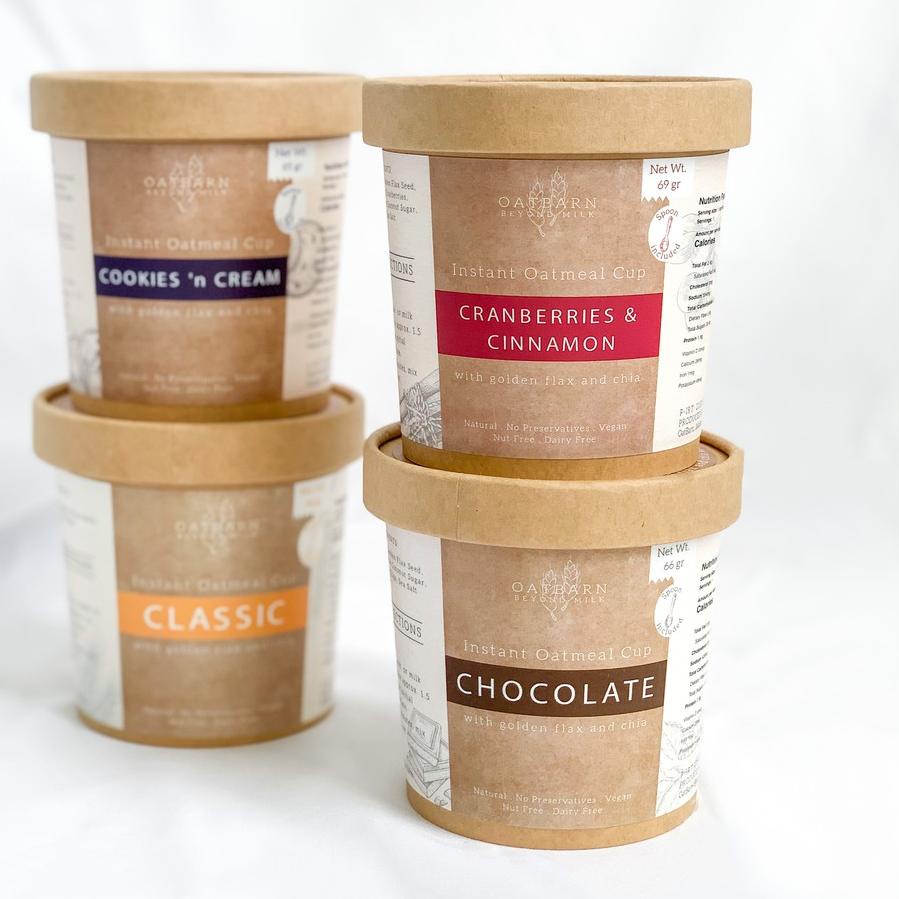 

limited STOCK!OatBarn Instant Oatmeal Cup | Oatmeal Instan|RA9
