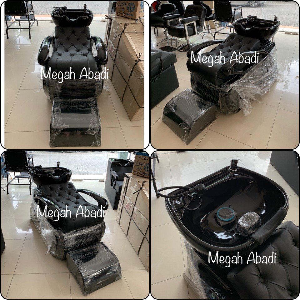 Washbak keramas fiber glass/kursi keramas fiber/washbak keramas barbershop/kursi keramas salon (IS)