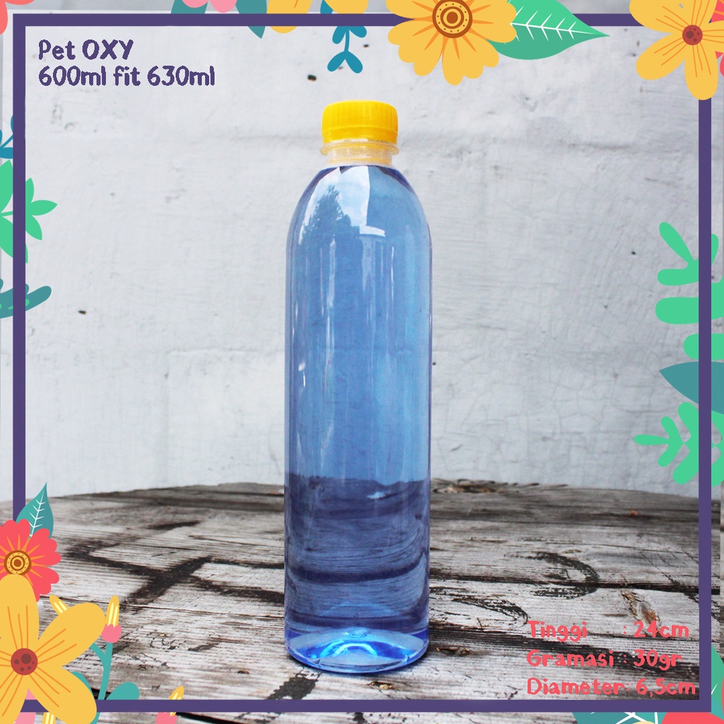 BOTOL PLASTIK M PLUS 600ML LN KEMASAN MINUMAN KOPI JUS SUSU MADU JELLY PET FOODGRADE
