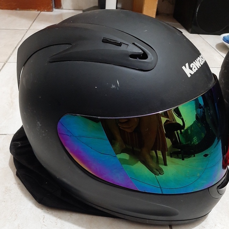 Helm Kawasaki Ninja 250 Original Full Face