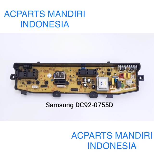 Modul mesin cuci samsung 6 tombol DC92-00755D 4 PIN